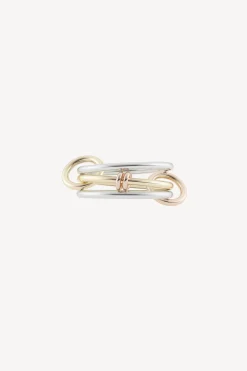 Femme Spinelli Kilcollin Bague Acacia Melange D'Or Et D'Argent