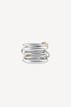 Femme Spinelli Kilcollin Bague Vela Sg En Or Et Argent