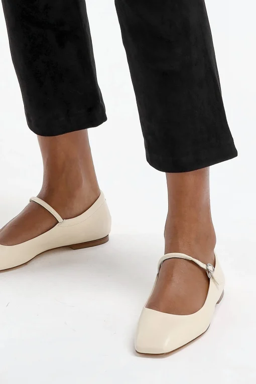 Femme aeyde Ballerines Uma A La Creme