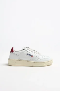 Femme Autry Baskets 01 Low En Blanc/Amethyste