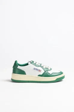 Femme Autry Baskets Bicolor Up En Blanc/Vert