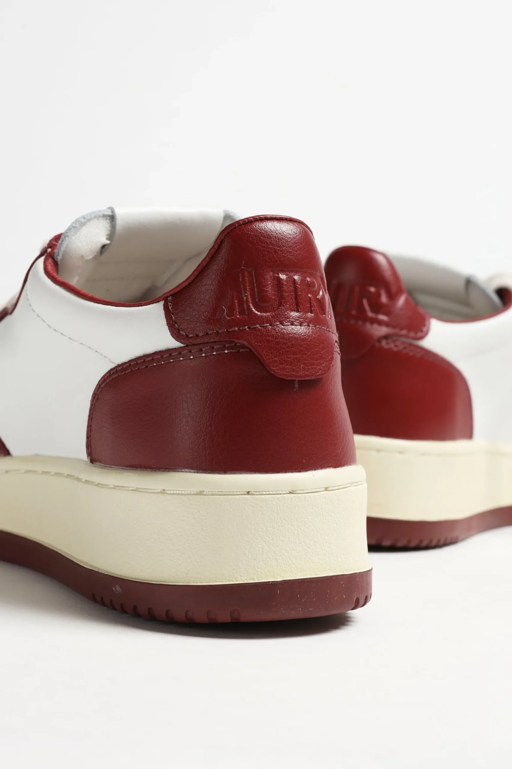 Femme Autry Baskets Bicolor Up En Blanc/Syrah