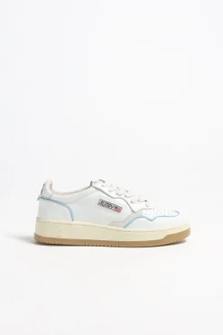 Femme Autry Baskets Open Low En Acadamy/Azur