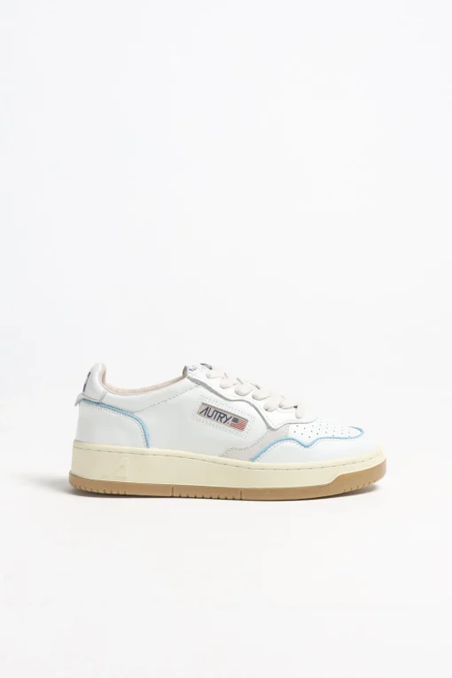 Femme Autry Baskets Open Low En Acadamy/Azur