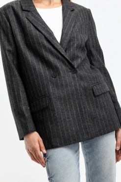 Femme IRO Blazer Donesi En Anthracite/Gris