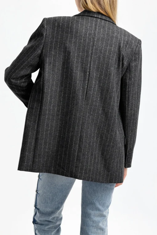 Femme IRO Blazer Donesi En Anthracite/Gris