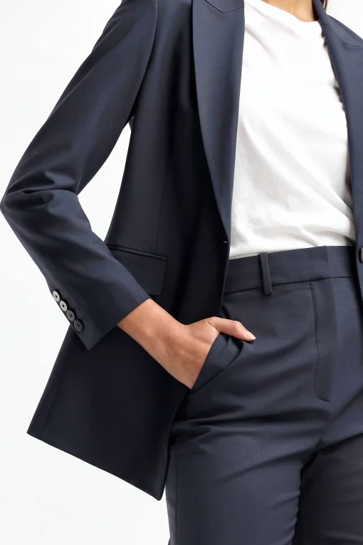 Femme Theory Blazer Etienne En Nocturne Navy