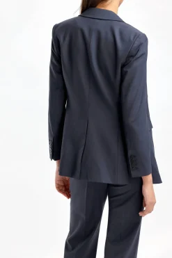 Femme Theory Blazer Etienne En Nocturne Navy