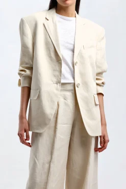Femme Theory Blazer Galena En Bone