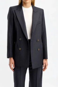 Femme Blazé Milano Blazer J Class Everyday En Bleu Marine