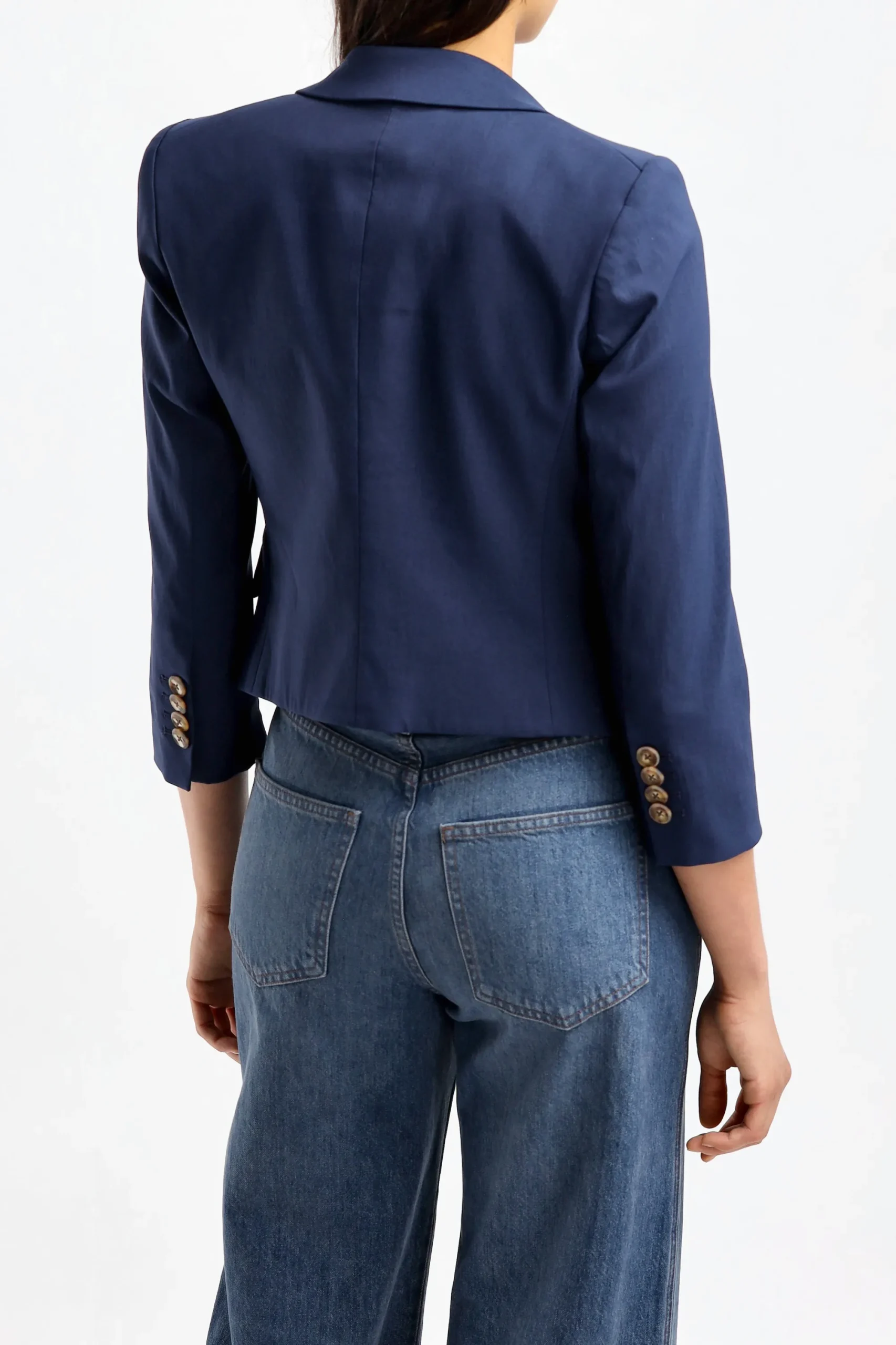 Femme Veronica Beard Blazer Lutece Dickey En Marine