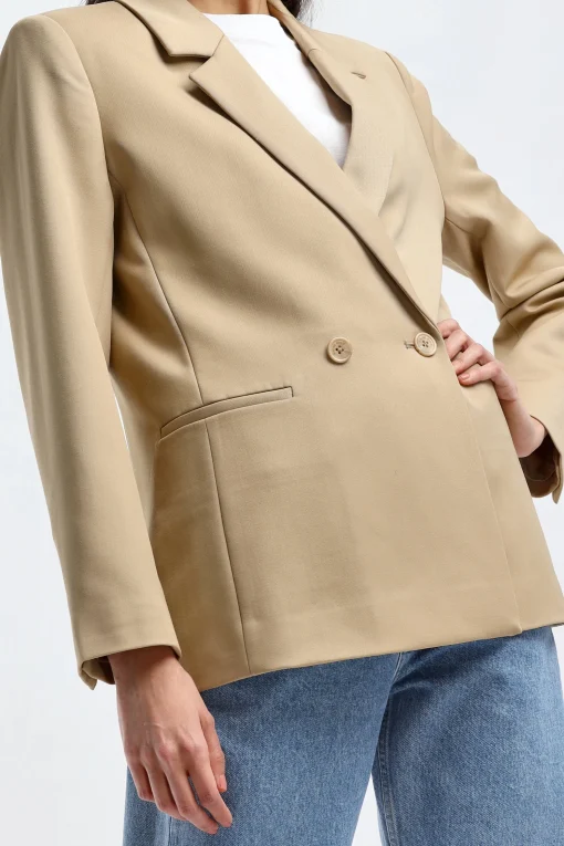 Femme Anine Bing Blazer Madeleine En Sable