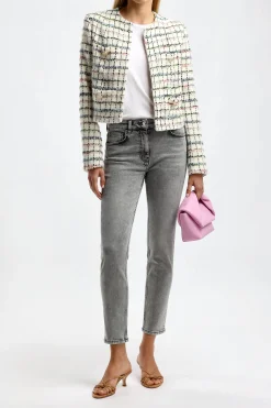Femme IRO Blazer Miora En Multi Ecru