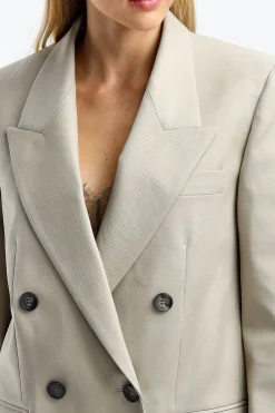 Femme Isabel Marant Blazer Nevimea En Paille