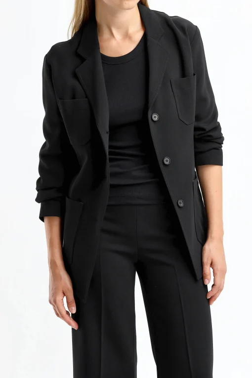 Femme Toteme Blazer Slim En Noir