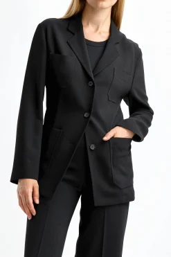 Femme Toteme Blazer Slim En Noir