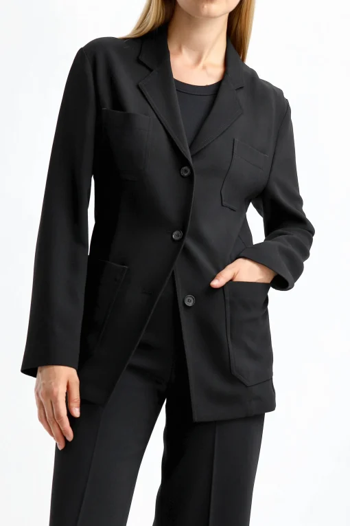 Femme Toteme Blazer Slim En Noir