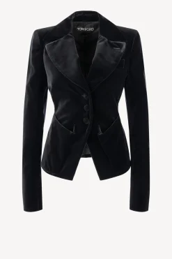 Femme Tom Ford Blazer Tailored En Noir