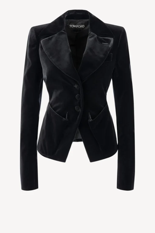 Femme Tom Ford Blazer Tailored En Noir