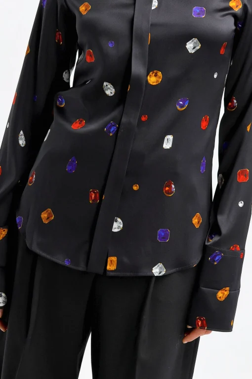 Femme Sportmax Blouse Astor En Noir
