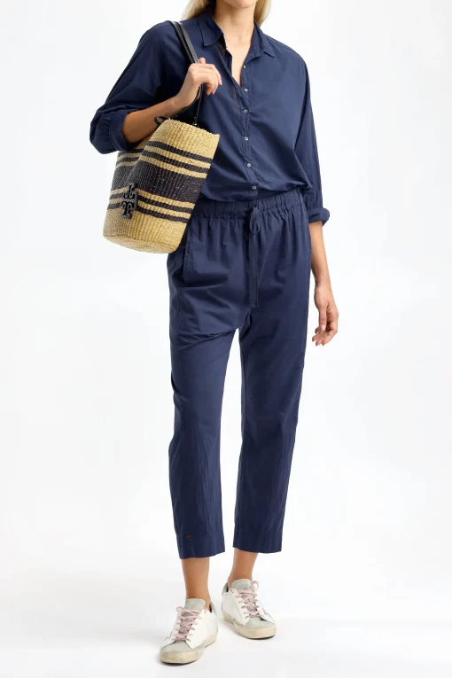 Femme Xirena Blouse Beau En Bleu Marine