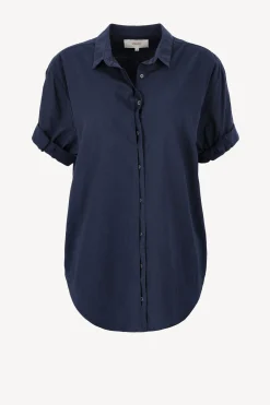 Femme Xirena Blouse Channing En Bleu Marine