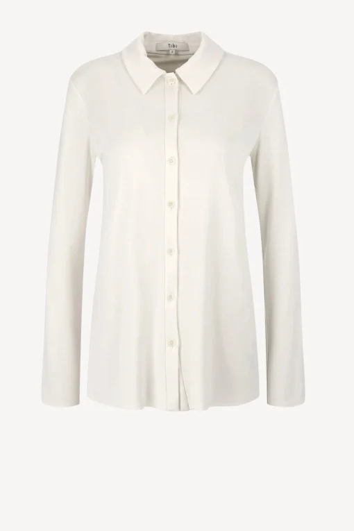 Femme Tibi Blouse Deeba En Ivoire