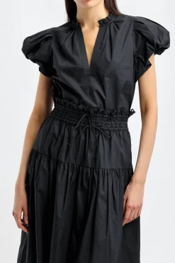 Femme Ulla Johnson Blouse Evelyn En Noir