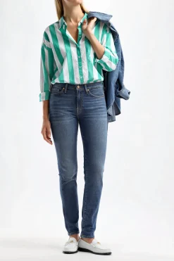 Femme Xirena Blouse Jordy A Julep Stripe