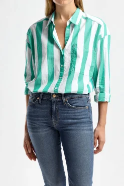 Femme Xirena Blouse Jordy A Julep Stripe