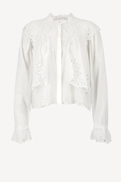 Femme Marant Etoile Blouse Kelmon En Blanc