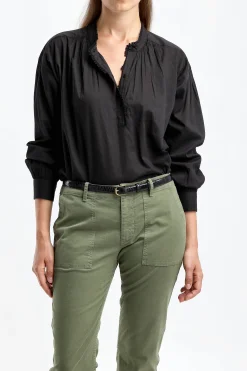 Femme Nili Lotan Blouse Marcel En Noir