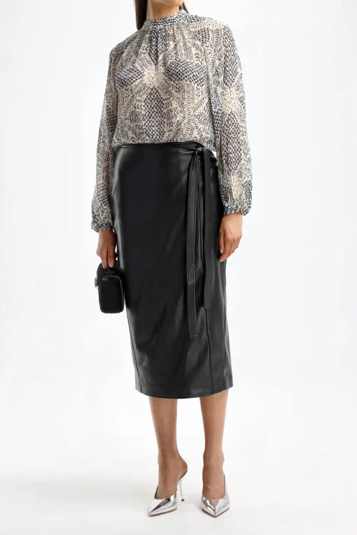 Femme Lala Berlin Blouse Talvi En Heritage Star Vanilla