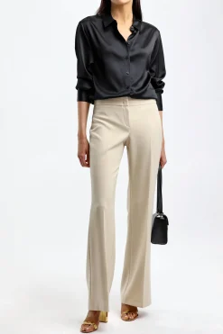 Femme Frame Blouse The Standard En Noir