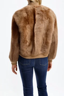 Femme Jadia Bomber Bobby En Camel