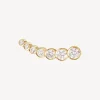 Femme Sophie Bille Brahe Boucle D'Oreille Petite Croissant Droite En Or Jaune