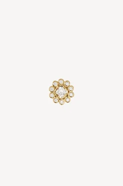 Femme Sophie Bille Brahe Boucle D'Oreille Soleil De Fleur