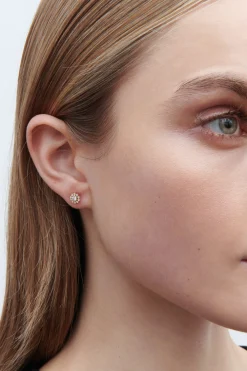 Femme Sophie Bille Brahe Boucle D'Oreille Soleil De Fleur