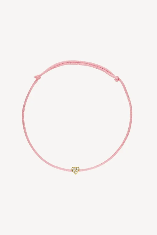 Femme Nina Kastens Jewelry Bracelet Diamond Heart En Rose