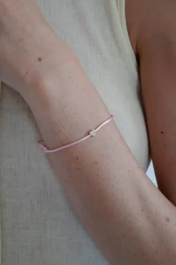 Femme Nina Kastens Jewelry Bracelet Diamond Heart En Rose