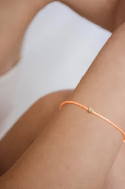 Femme Nina Kastens Jewelry Bracelet Heart En Orange