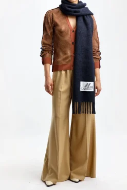 Femme Marni Cardigan Iconic Half & Half En Multi