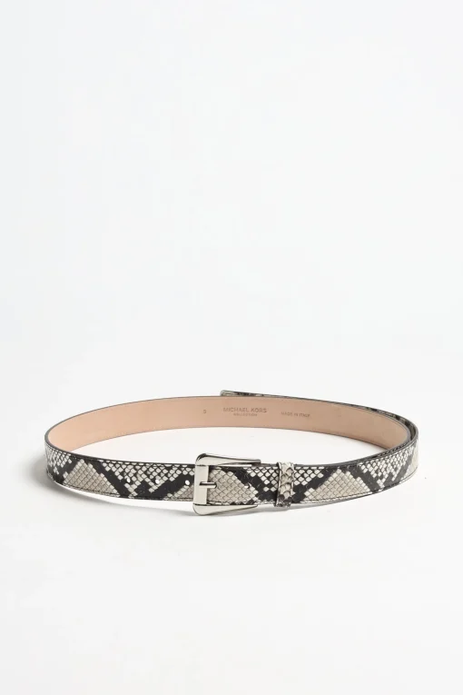 Femme Michael Kors Collection Ceinture Trapeze En Python