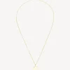 Femme Nina Kastens Jewelry Chaine Plate En Or