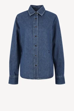 Femme Closed Chemisier Denim In Dark Blue