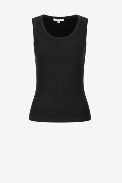 Femme Agolde Debardeur Poppy En Noir