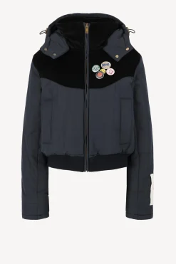 Femme Golden Goose Doudoune Golden En Bleu/Noir