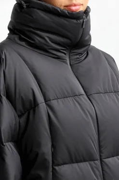 Femme Herno Doudoune Woven En Noir