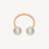 Femme Sophie Bille Brahe Earcuff Avec Perle Emma Deux