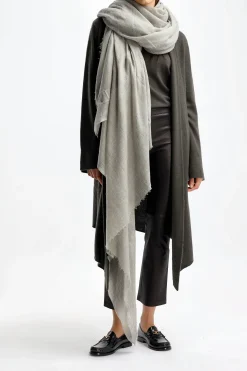 Femme Frenckenberger Echarpe Big Mono In Moon
